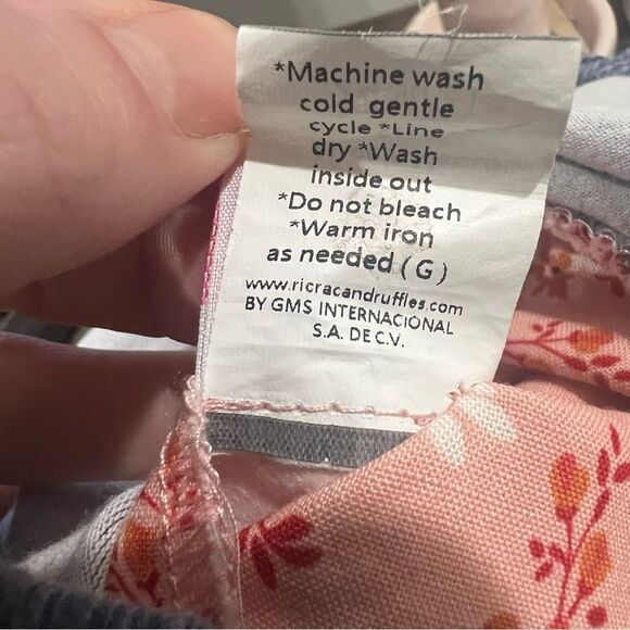 Ricrac & Ruffles Girls Toddler Short Sleeve Skirted Ava Kate Bubble Size 24m/2T - Picture 6 of 7